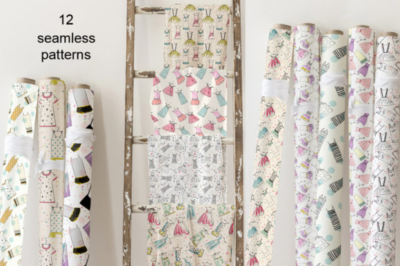 12 Trendy Seamless Patterns