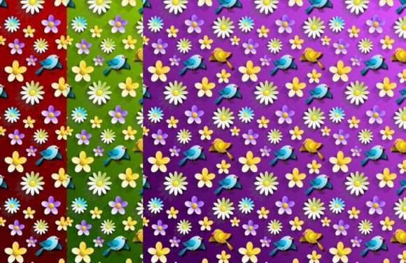 3 Free Illustrated Patterns: A Practical Resource for Designers and Content Creators