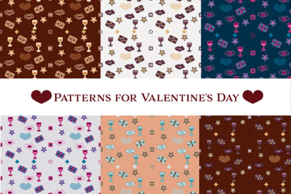 Cute Patterns for Valentine’s Day