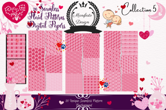 Invisible Love Digital Seamless Patterns: The Quiet Shift in Creative Design and Brand Expression