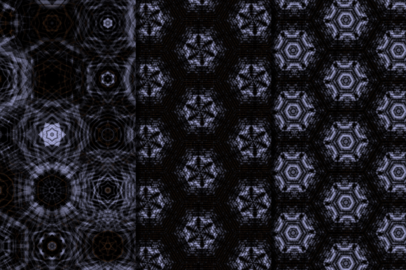 Seamless Dark Color Patterns Collection