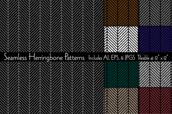 Seamless Herringbone Vector Patterns: Timeless Texture, Modern Versatility for Creative Professionals