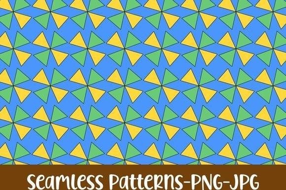 Triangle Seamless Repeat Patterns Background